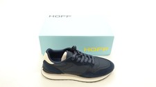 Image of Hoff Men's Monterrey Trainer Size UK 9 Navy Blue Textile Low Top City