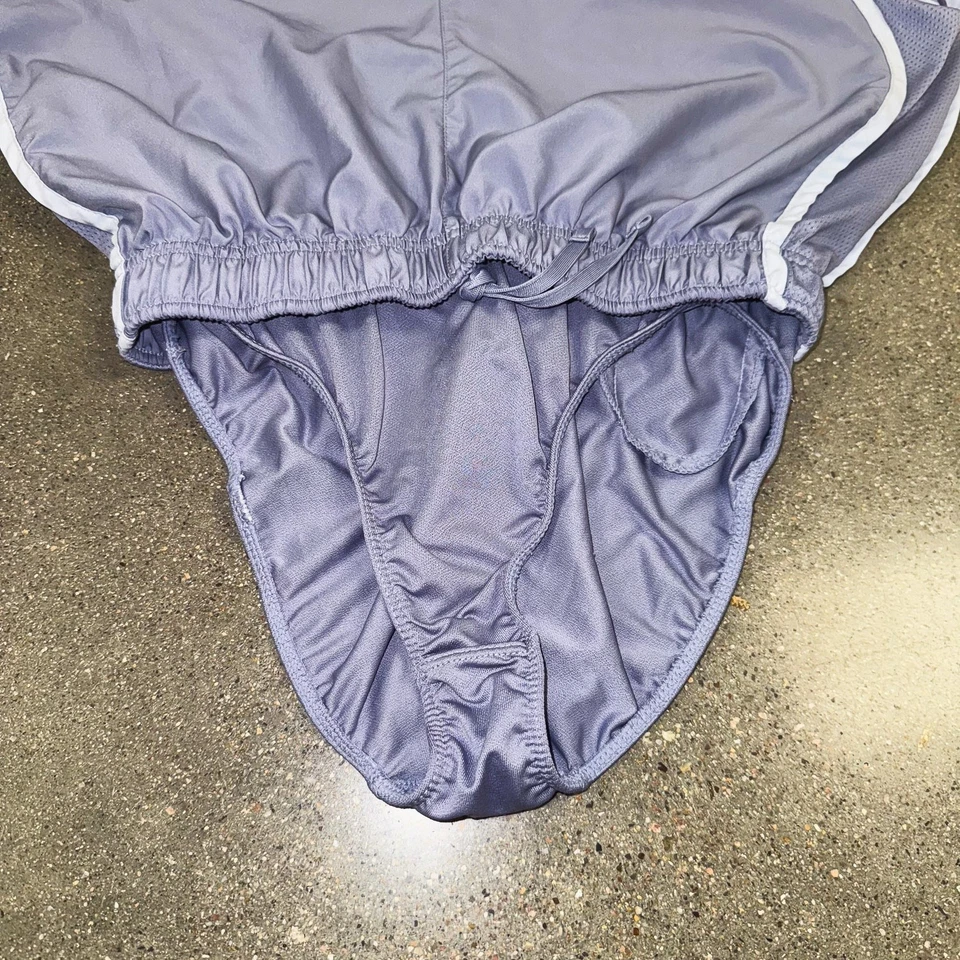 Pantalones Cortos para Correr Nike Dri-FIT Tempo Para Mujer Pequeños Forrados CU8890-519 Poliéster Foto 4 de 4