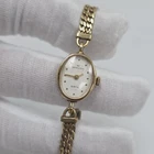 Vintage Hamilton Quartz Ladies Cocktail Petite Dainty Watch Gold Tone AS-IS