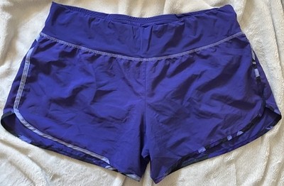 Salomon Shorts Womens Size XL Royal Purple Advanced Skin Active Dry Running