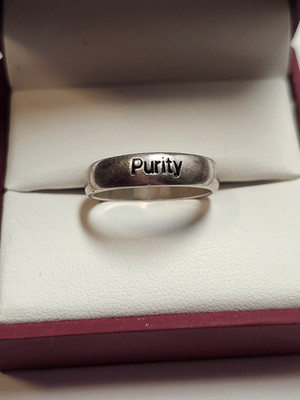 BSD Bob Siemon Designs 'Purity' Band Sterling Silver Ring  Sz 9