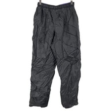 Vintage Nike Black Windbreaker Track Pants Men Size M