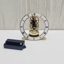 Vintage 3-3/4 HERMLE 987 Quartz Germany Skele...