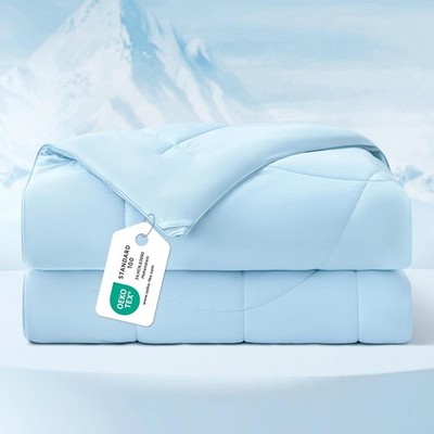 BEDSURE Kühldecke Doppelseitig Sommerdecke 135x200 - Kühlende Bettdecke