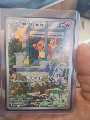 Pokemon Scarlet & Violet Obsidian Flames ETB Charmander 044 Black Star Promo