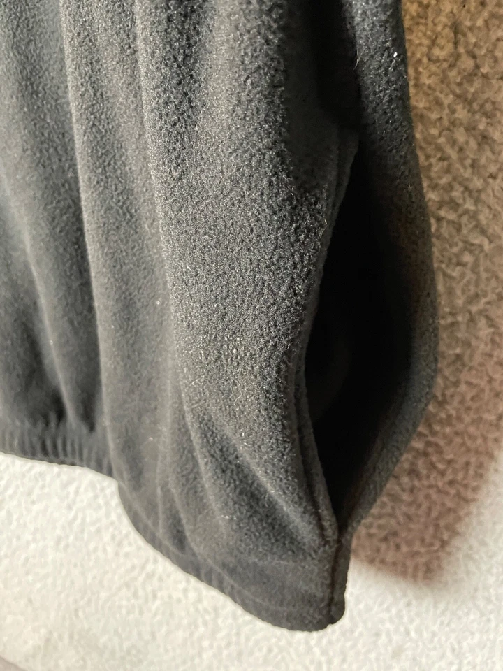 Sudadera Pullover Impermeable Para Hombre XXL Negra Cremallera Cuarto Polar Foto 4 de 4