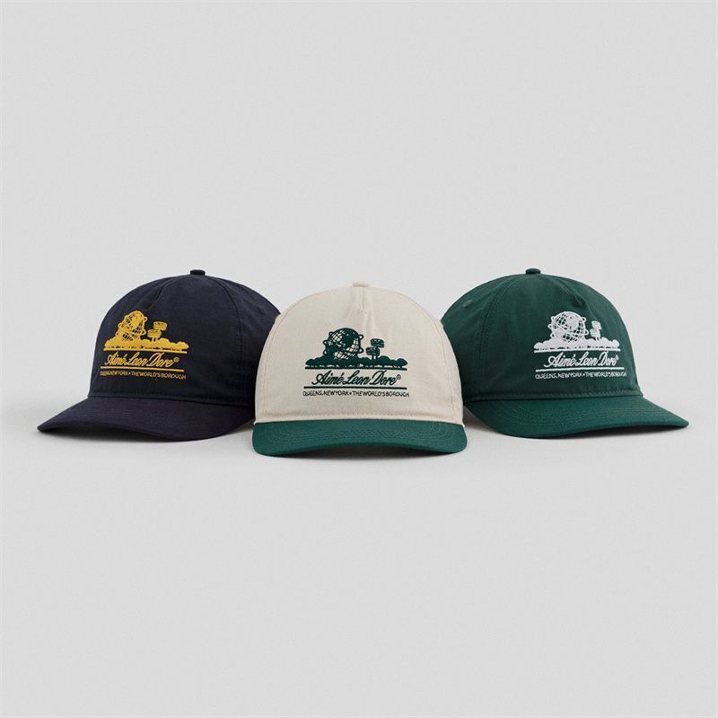 Aime Leon Dore Unisphere Hat Simple Curved Brim Adjustable Casual
