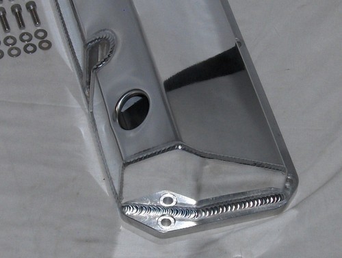 Cubiertas de válvula abovedada de aluminio fabricado 351C 351M 400M 1971-82 con orificios - Imagen 10 de 10
