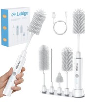 LABIGO Electric Bottle Brush Cleaner Set, Bottle Brush Cleaner with IPX7