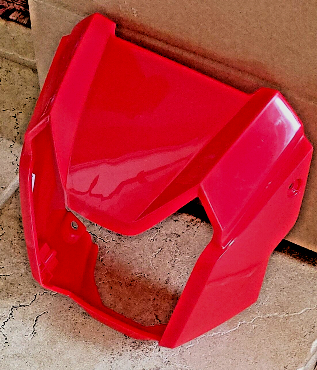 HONDA FOREMAN TRX 500, 520 RUBICON PATRIOT RED HEADLIGHT COVER