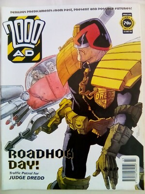 2000 AD Comic - PROG 858 - Judge Dredd - VINTAGE - NEAR MINT