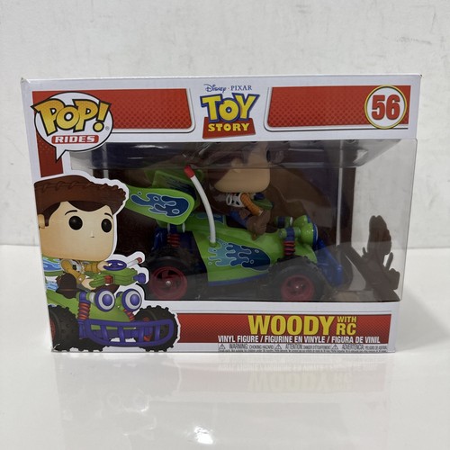 Funko Pop! Rides: Pixar - Woody With RC #56 Box Damage