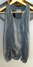 Athleta Women's Size XS Fastest Track Tank Gray Style 643266 Stretchy Racerback