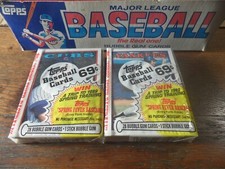 M-68 1988 Topps beaseball celo pack lot X2 packs 28 cards per pack