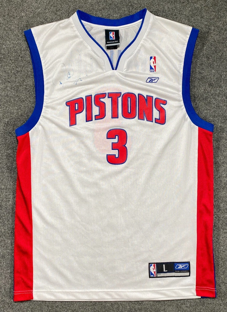 Detroit Pistons #3 Ben Wallace White Swingman Throwback Jersey on sale,for  Cheap,wholesale from China