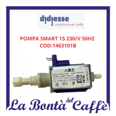 RICAMBIO ORIGINALE POMPA SMART 15 230V/50HZ X MACCH. CAFFE' DIDIESSE FROG/DIDI'