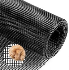 Pet Proof Window Screen 48.4 x 100inch Door Mesh Flexible Pet...