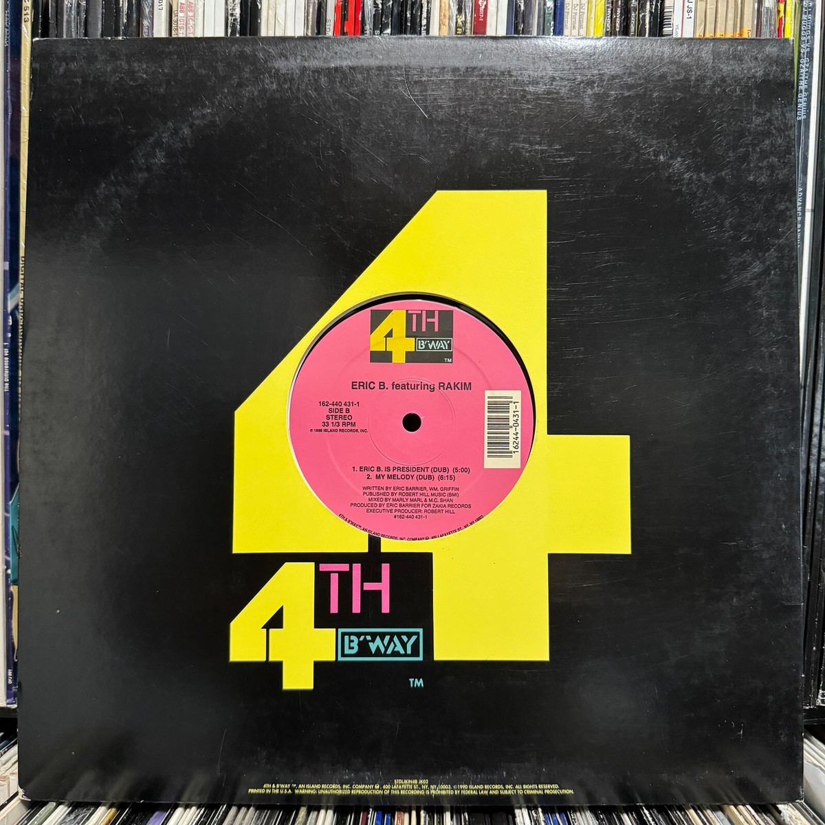 ERIC B. & RAKIM - ERIC B. IS PRESIDENT / MY MELODY (12