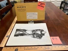 1960s PRATT AND WHITNEY ENGINE PROOF/PHOTO 11X14 (SOUTHERN N.E. TOPOGRAPHIC) #19