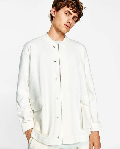zara cotton jacket