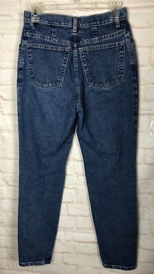 New York Jeans Sz 6/8P Blue Classic High Rise Straight Leg 28