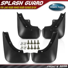 4x Splash Guards Mud Flaps Mudguards for Land Rover Range Rover Evoque 2020-2024