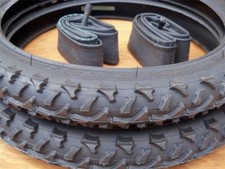 Kids Bicycle Tires and Tubes 16x1.75 Fits 1.75 16x1.95 2.125 Black 16" bike