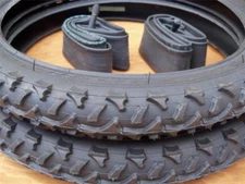 Kids Bicycle Tires and Tubes 16x1.75 Fits 1.75 16x1.95 2.125 Black 16" bike