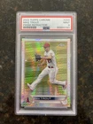2022 Topps Chrome MIKE TROUT Prism Refractor #200 PSA MINT 9 Angles!