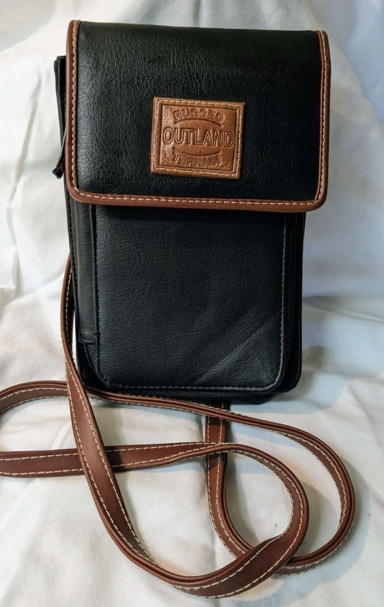 Crossbody bag with attached wallet store