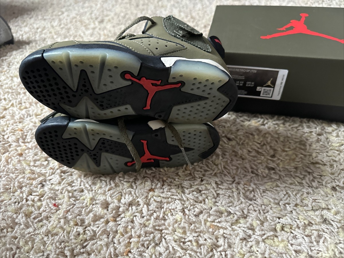 Jordan 6 Retro Sp (TD) Travis Scott | eBay