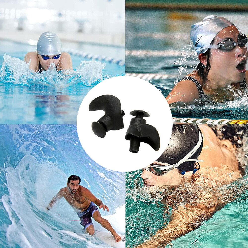 Waterproof Swimming Diving Ear Plugs Kids Adults Silicone Sports