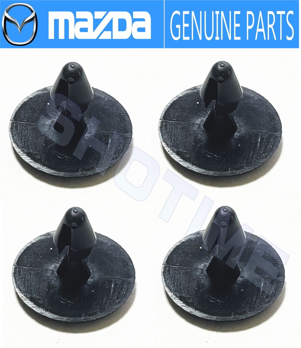 MAZDA OEM 86-92 RX-7 FC3S Interior Carpet Mats Black Clips Pin 4
