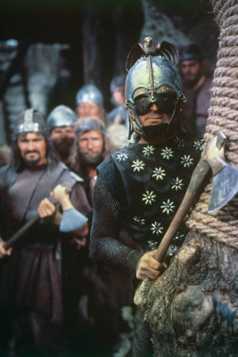 Kirk Douglas in The Vikings directed by Richard Fleischer 1950s 4x6 Photo
