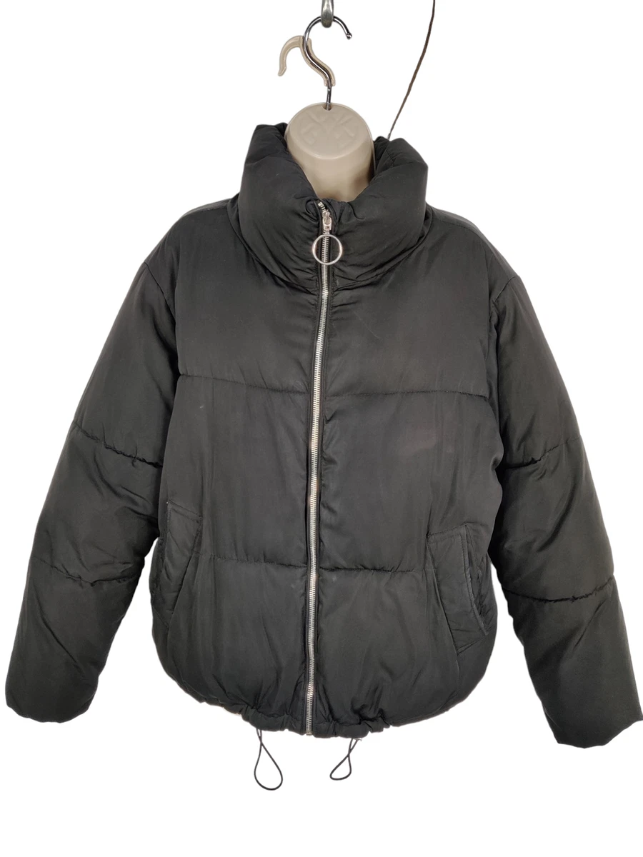 Pull&bear removal hood puffer jacket discount