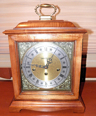 VTG Germany - USA 1900's Howard Miller Mantel Clock 340-020 Chimes
