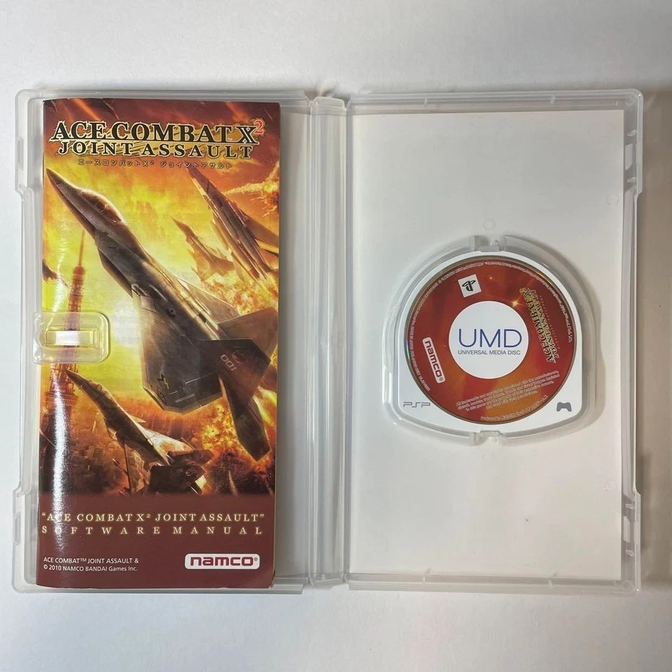 PSP Ace Combat X Skies of Deception & X2 Joint Assault Sony Playstation Portable - Image 4 of 4