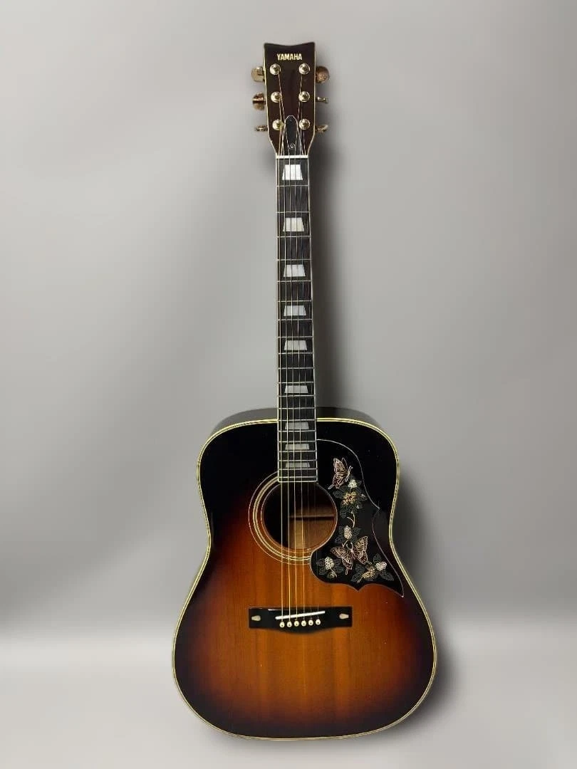 Guitarra acústica Yamaha L-8S 1981 Japón vintage abeto sólido Sitka con HC