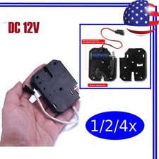 Electric Latch Lock, Electromagnetic Electric Cabinet Drawer Lockers 12V 2A