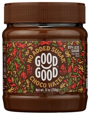 Good Choco Hazel No Sugar Chocolate Spread 12 Oz Added