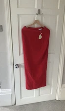 Mirror Palais Silk Red skirt 