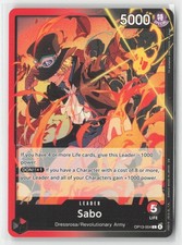 Sabo (004) OP13-004 Leader Carrying On His Will One Piece Near Mint