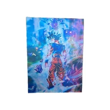 Dragon Ball Super 3D Holographic Poster - Goku Ultra Instinct vs. Jiren