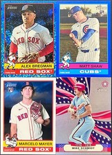 2025 Topps Heritage High Number Base Parallels & Inserts - You Pick List