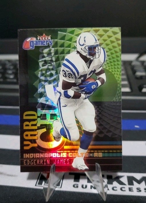 2000 Fleer Gamers - Yard Chargers #9YC Edgerrin James Colts