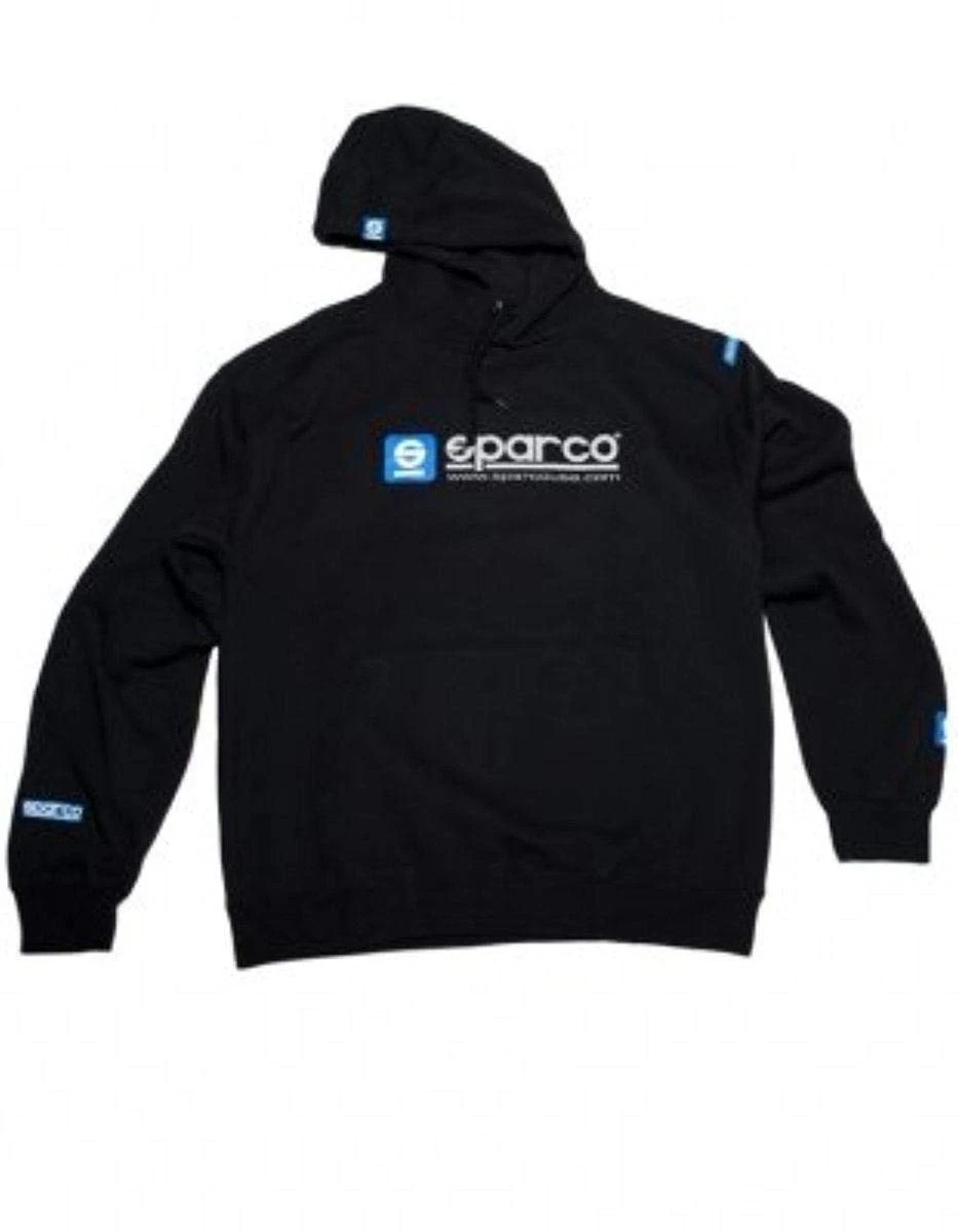 Sweat-shirt Zippé Sparco Martini Racing - Noir - Taille XL - 100% Coton - Neuf Avec étiquettes