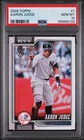 2026 Topps #1 Aaron Judge PSA 10 GEM MINT YANKEES