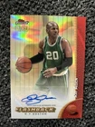 2024 Topps Finest Basketball Gold Refractor Ray Allen #FBA-RA