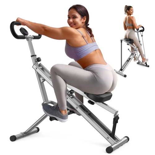 Squat Machine for Home,Rodeo Core Exercise Machine,330lbs Foldable,Adjustable...