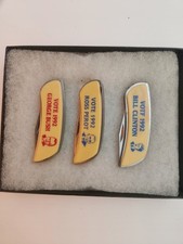 1992 Presidential Campaign Pocketknife Set ~ George Bush Bill Clinton Ross Perot
